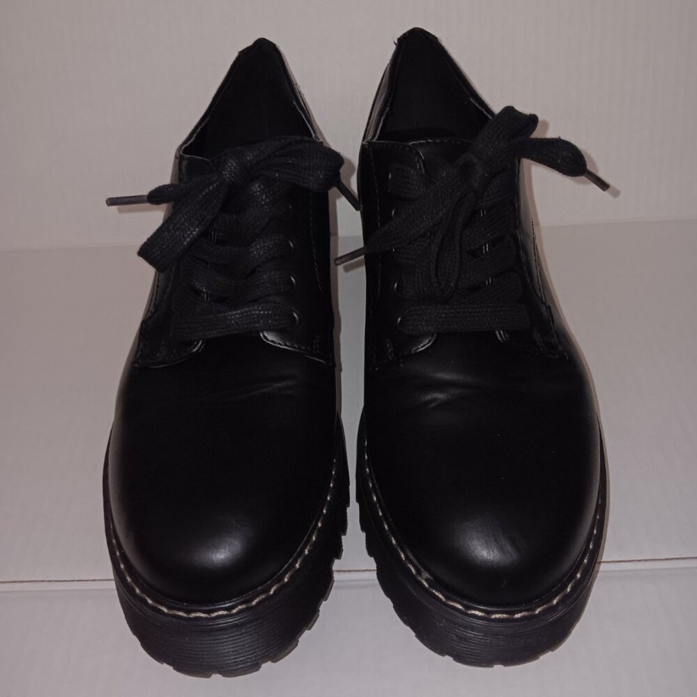 MADDEN GIRL HALSEE PLATFORM LUG SOLE OXFORD SHOES - Picture 14 of 15
